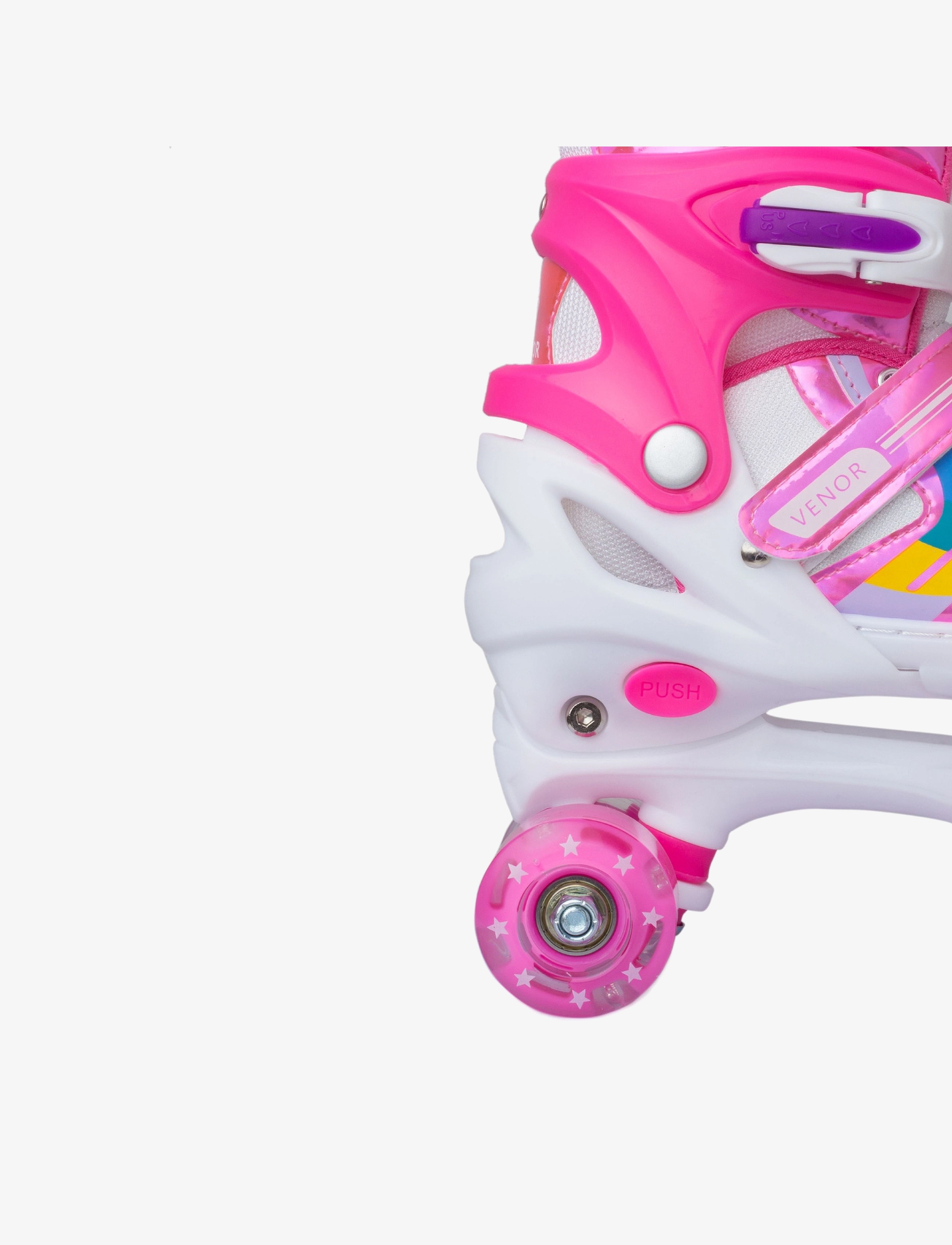 VENOR - VENOR Ignite LED Side-By-Side Rulleskøjter - inline skates - shiny pink - 3