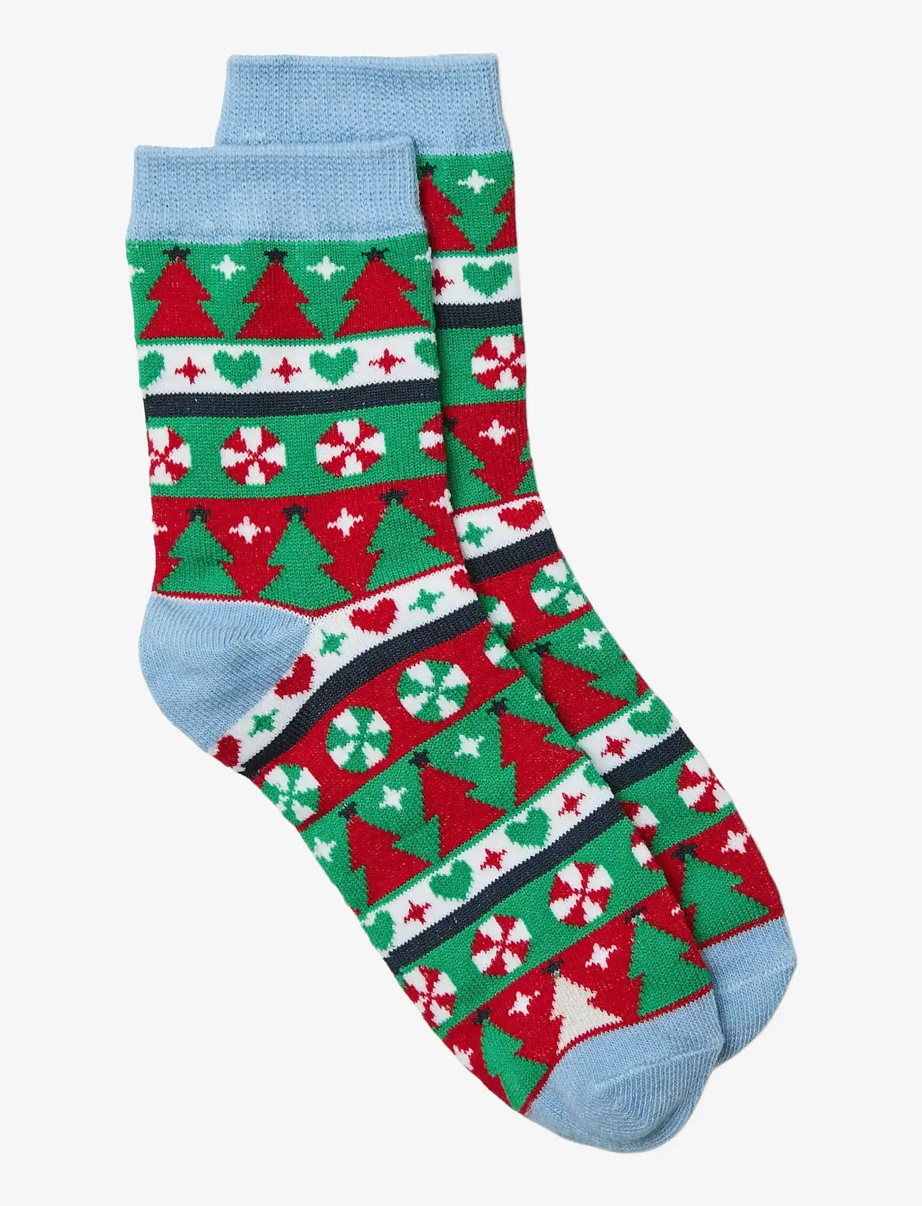 Vero Moda Girl - VMELF SOCKS GIFTBOX XMAS GIRL - strømper - glacier lake - 4