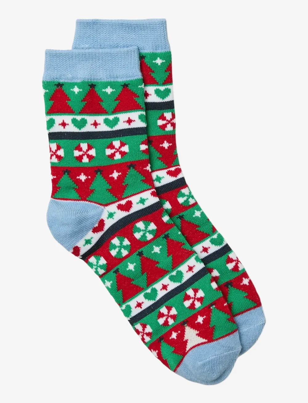 Vero Moda Girl - VMELF SOCKS GIFTBOX XMAS GIRL - strumpor - glacier lake - 4