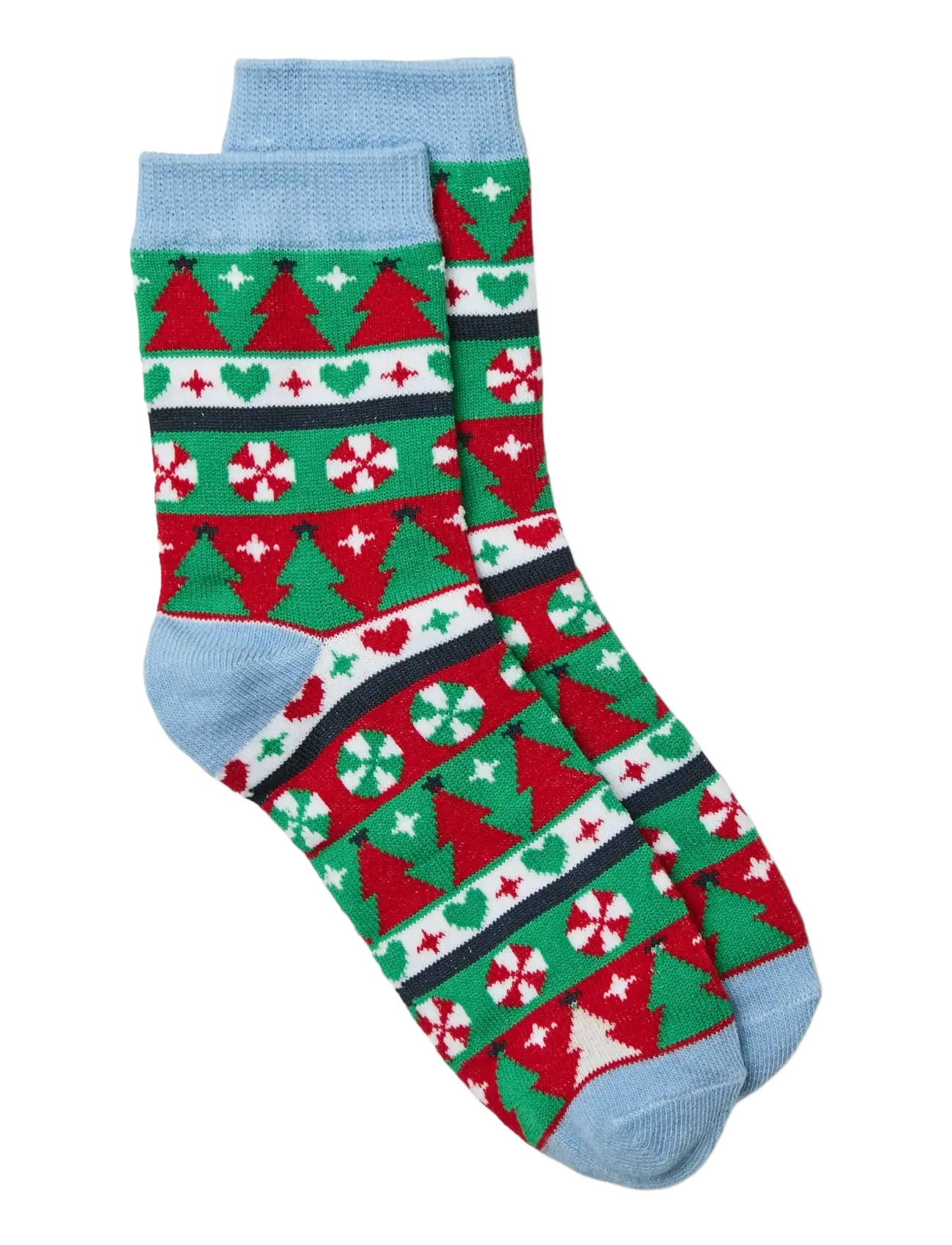 Vero Moda Girl - VMELF SOCKS GIFTBOX XMAS GIRL - sokid - glacier lake - 4
