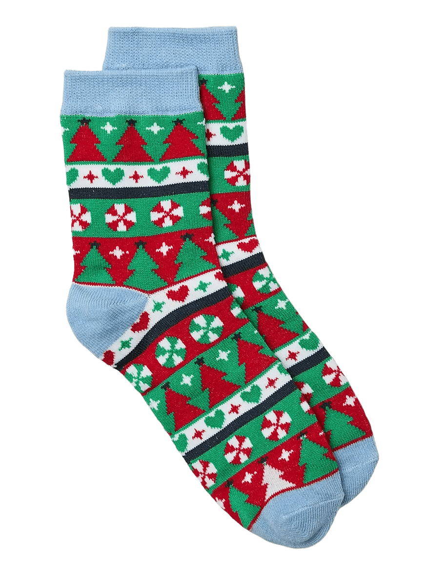 Vero Moda Girl - VMELF SOCKS GIFTBOX XMAS GIRL - chaussettes - glacier lake - 4