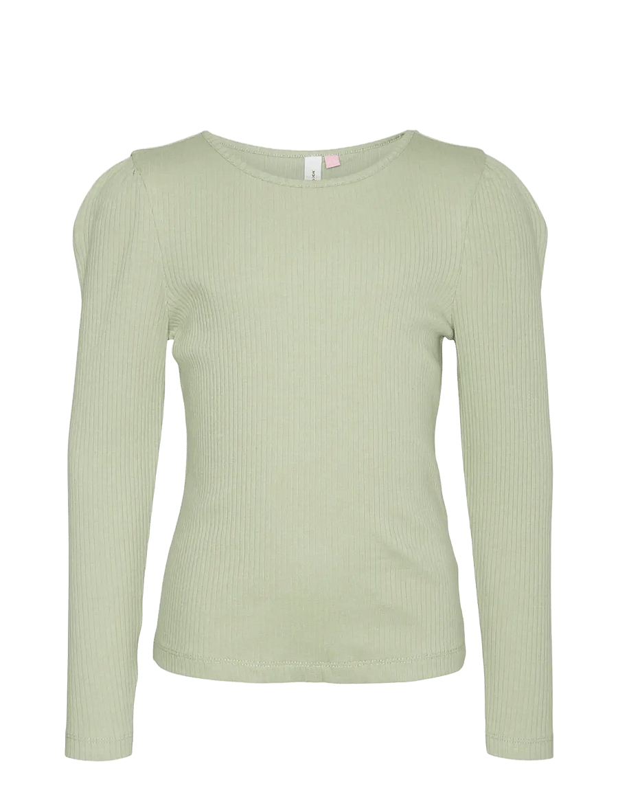 Vero Moda Girl - VMLAVENDER LS TOP GIRL NOOS - t-krekli ar garām piedurknēm - reseda - 0