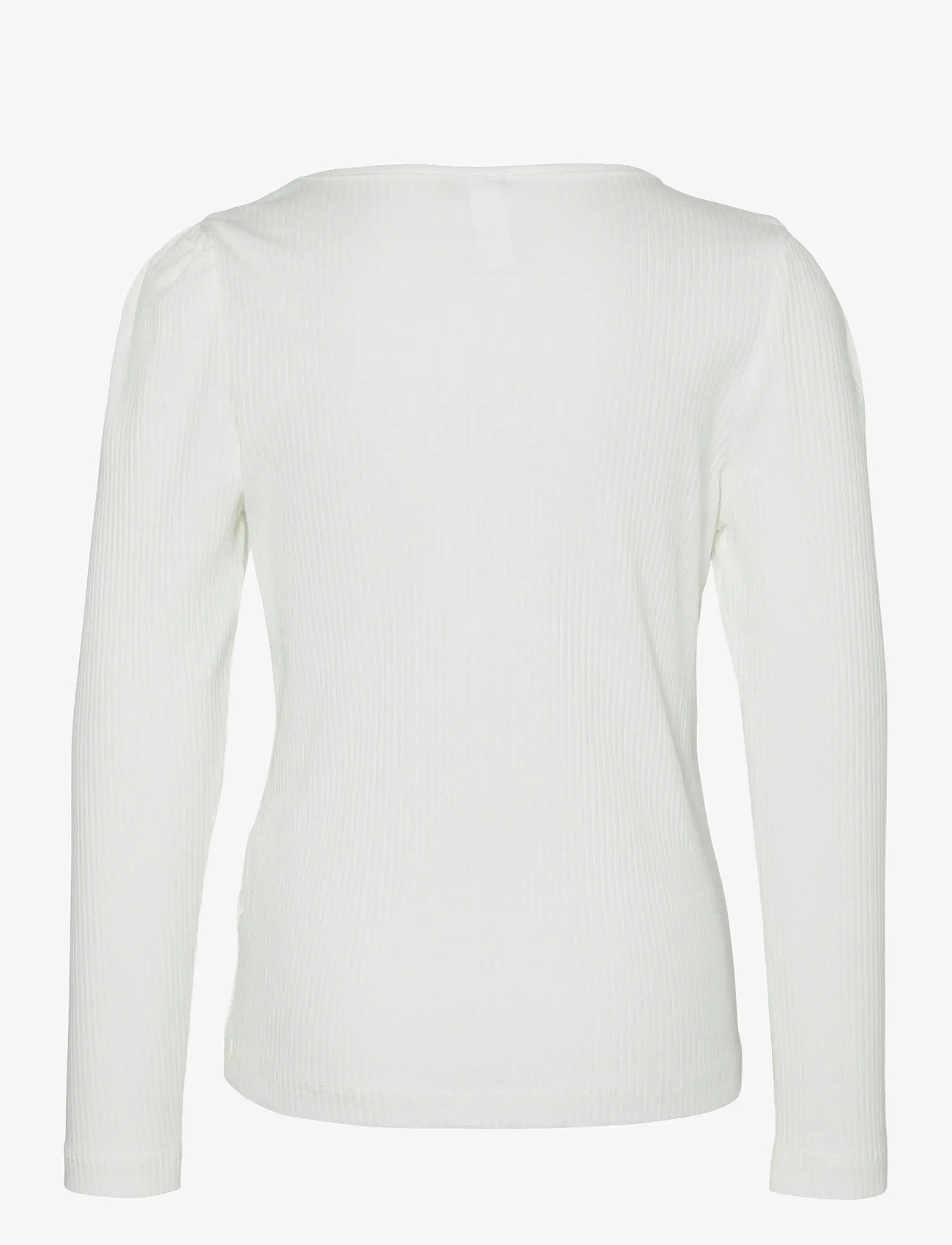 Vero Moda Girl - VMLAVENDER LS TOP GIRL NOOS - långärmade t-shirts - snow white - 1