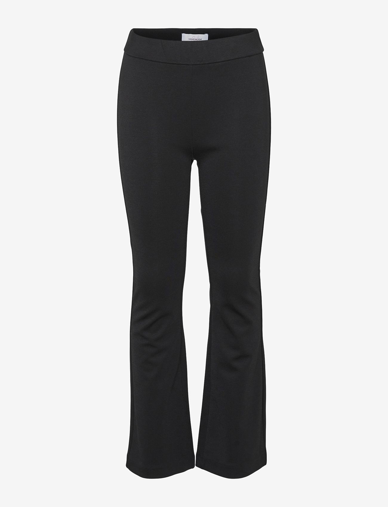 Vero Moda Girl - VMLUCCAKAMMA MW FLARED PANT GIRL NOOS - trousers - black - 1