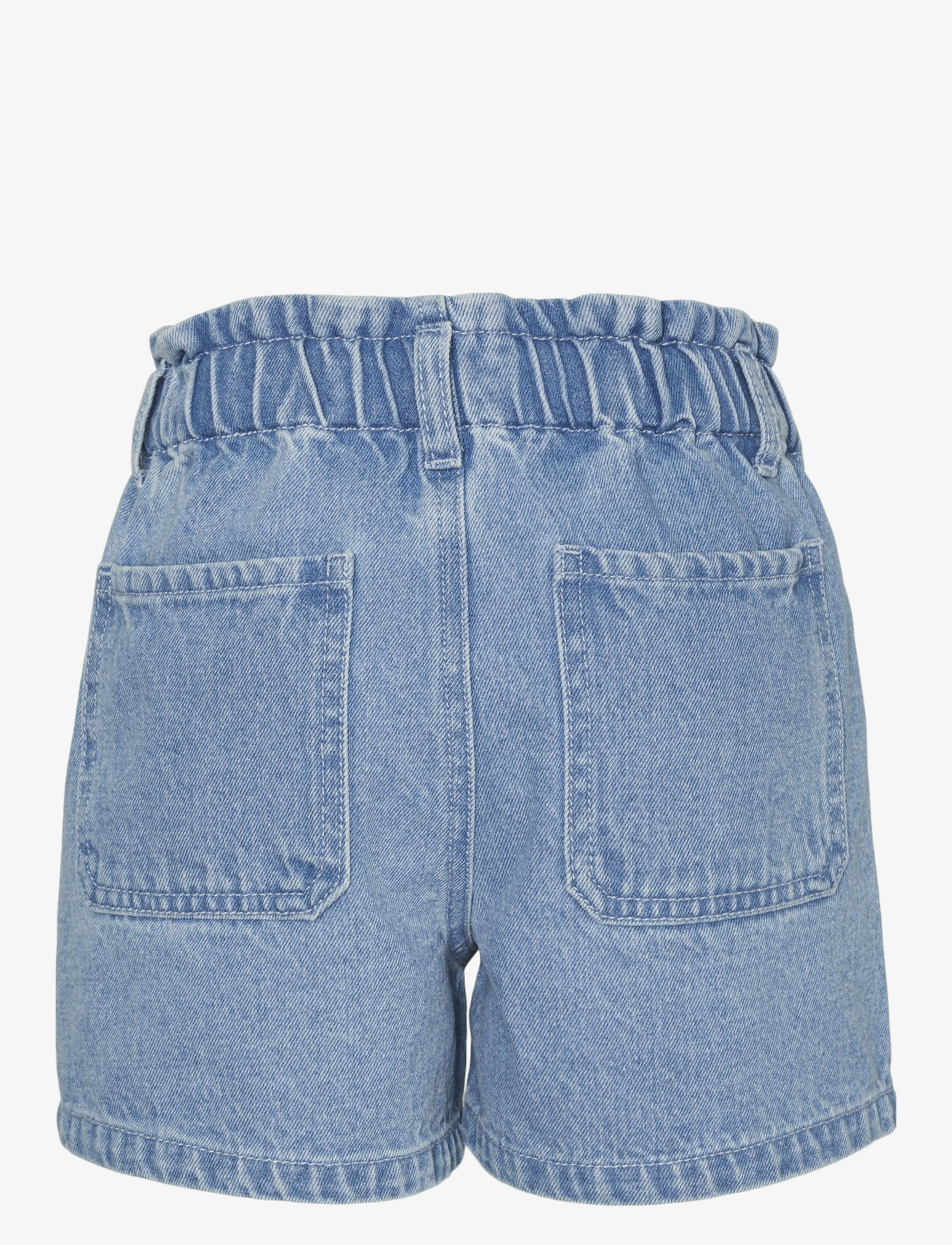 Vero Moda Girl - VMMARIE PAPERBAG SHORTS GIRL - light blue denim - 2