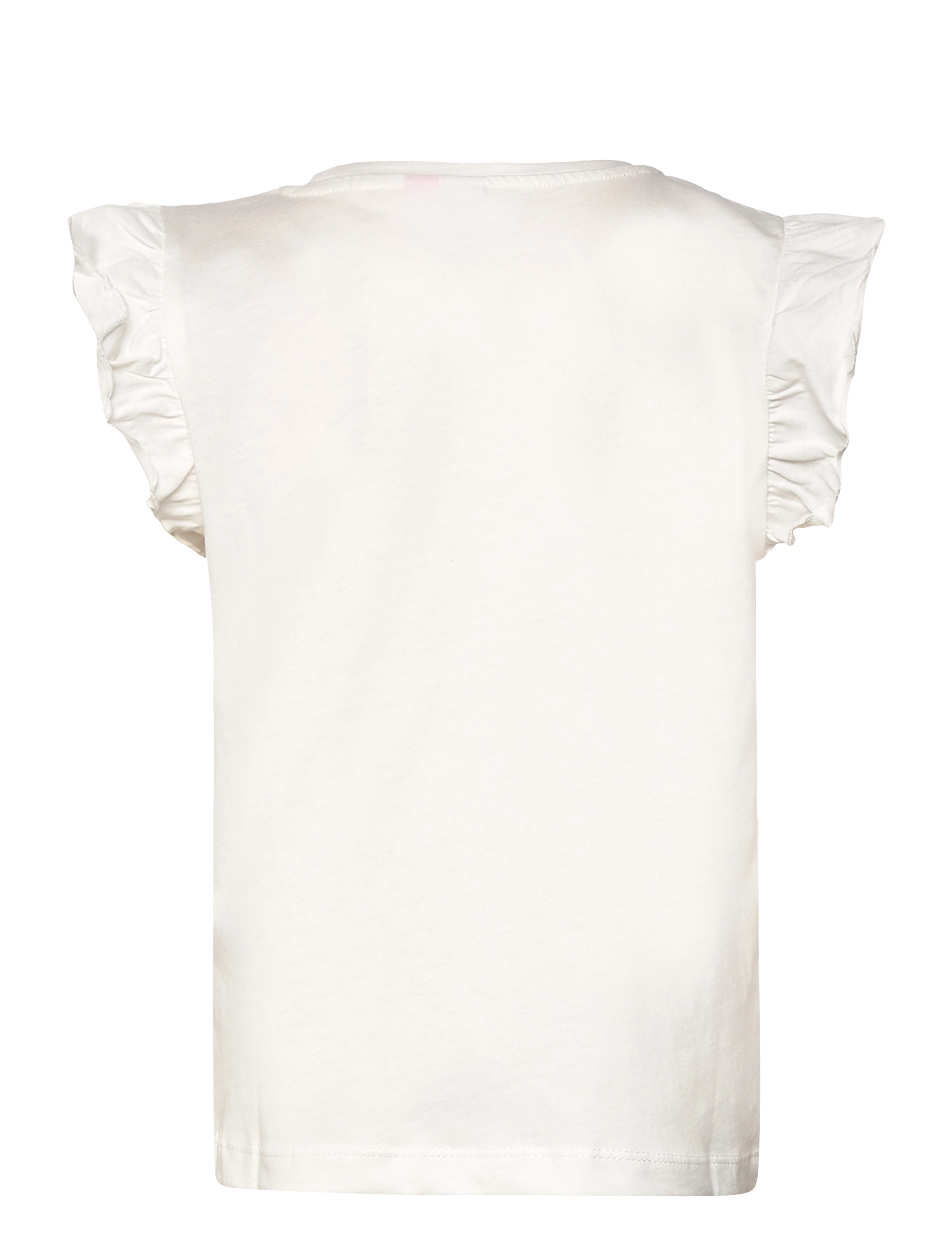 Vero Moda Girl - VMEMILY SL FRILL TOP JRS GIRL - snow white - 1