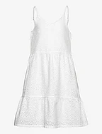 VMCAITLYN SL DRESS WVN GIRL - BRIGHT WHITE