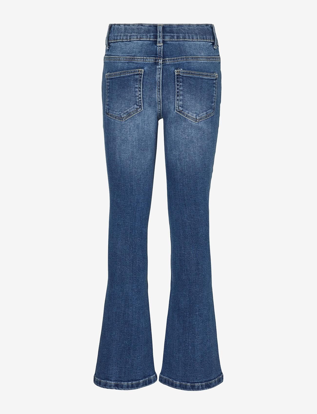 Vero Moda Girl - VMRIVER FLAR DNM JNS VI3336 GA GIRL NOOS - bootcut jeans - medium blue denim - 1