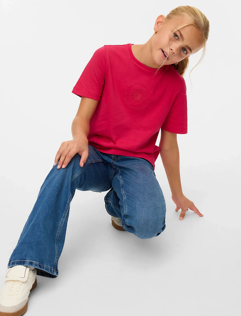 Vero Moda Girl - VMRIVER FLAR DNM JNS VI3336 GA GIRL NOOS - bootcut jeans - medium blue denim - 4