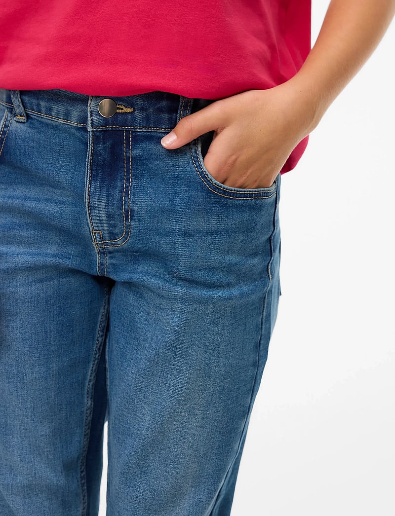 Vero Moda Girl - VMRIVER FLAR DNM JNS VI3336 GA GIRL NOOS - bootcut jeans - medium blue denim - 5