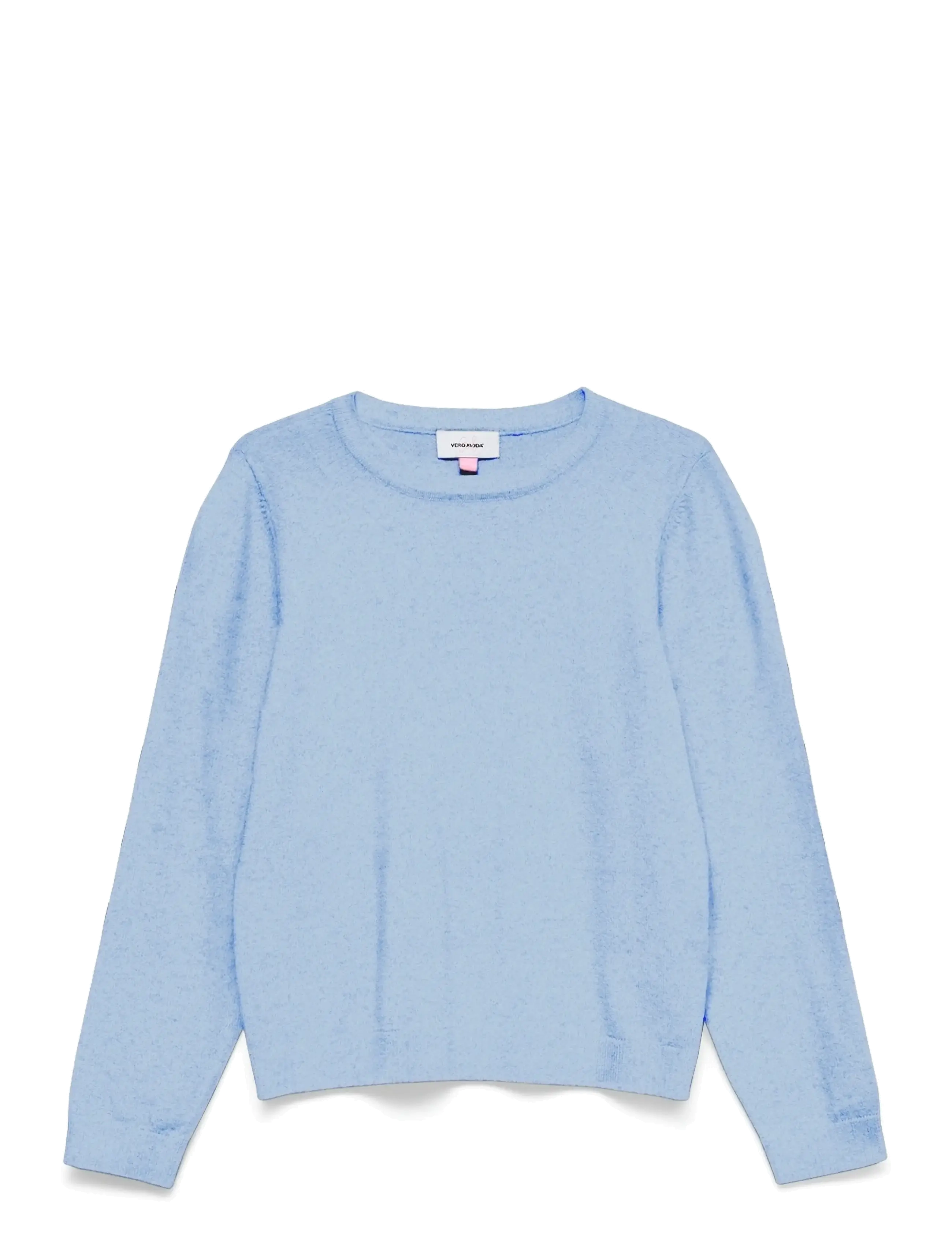 Vero Moda Girl VMDOFFY LS O-NECK BLOUSE GA NOOS GIRL - Strik - BRUNNERA BLUE / blue