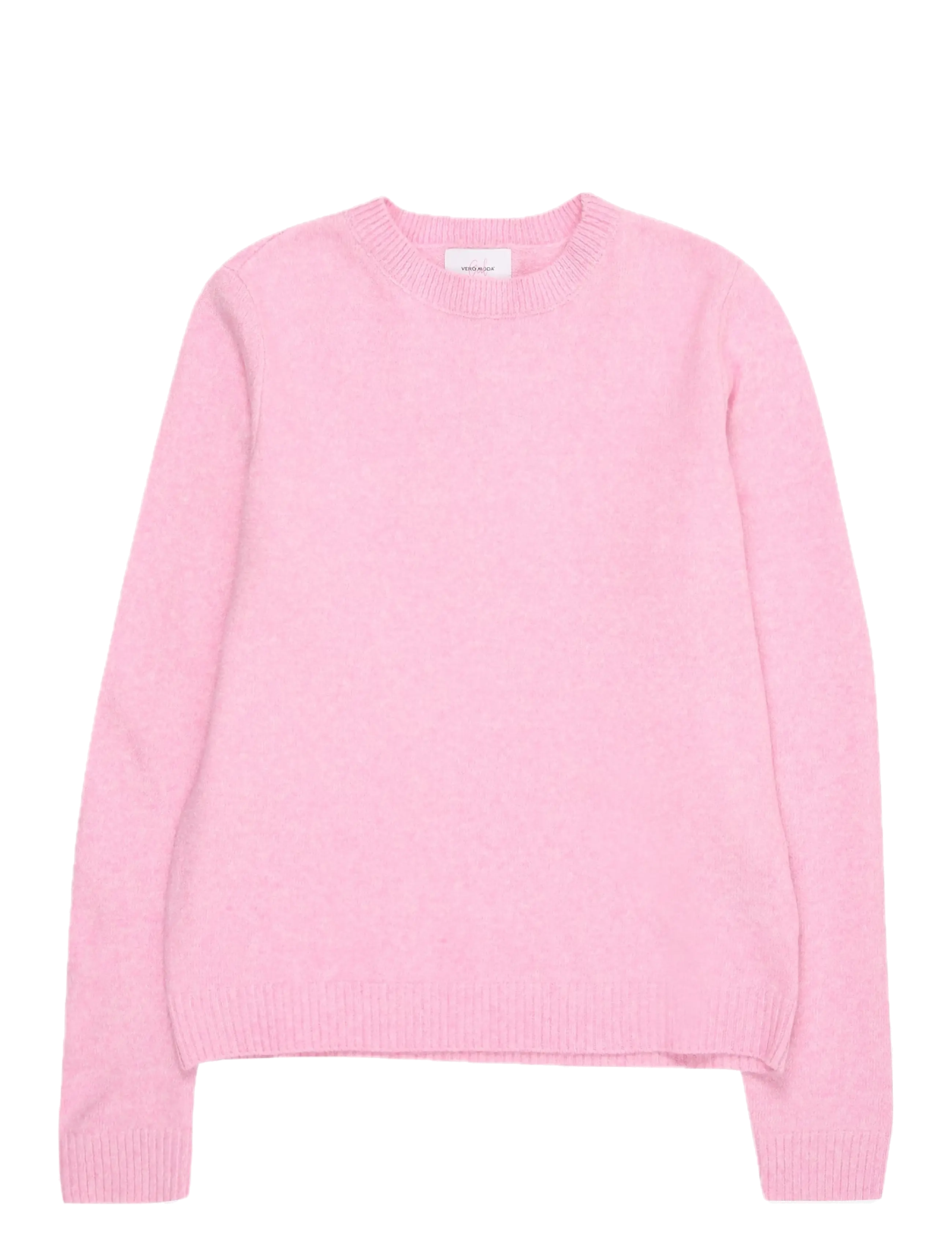Vero Moda Girl VMDOFFY LS O-NECK BLOUSE GA NOOS GIRL - Kläder - FUCHSIA PINK / pink/rose