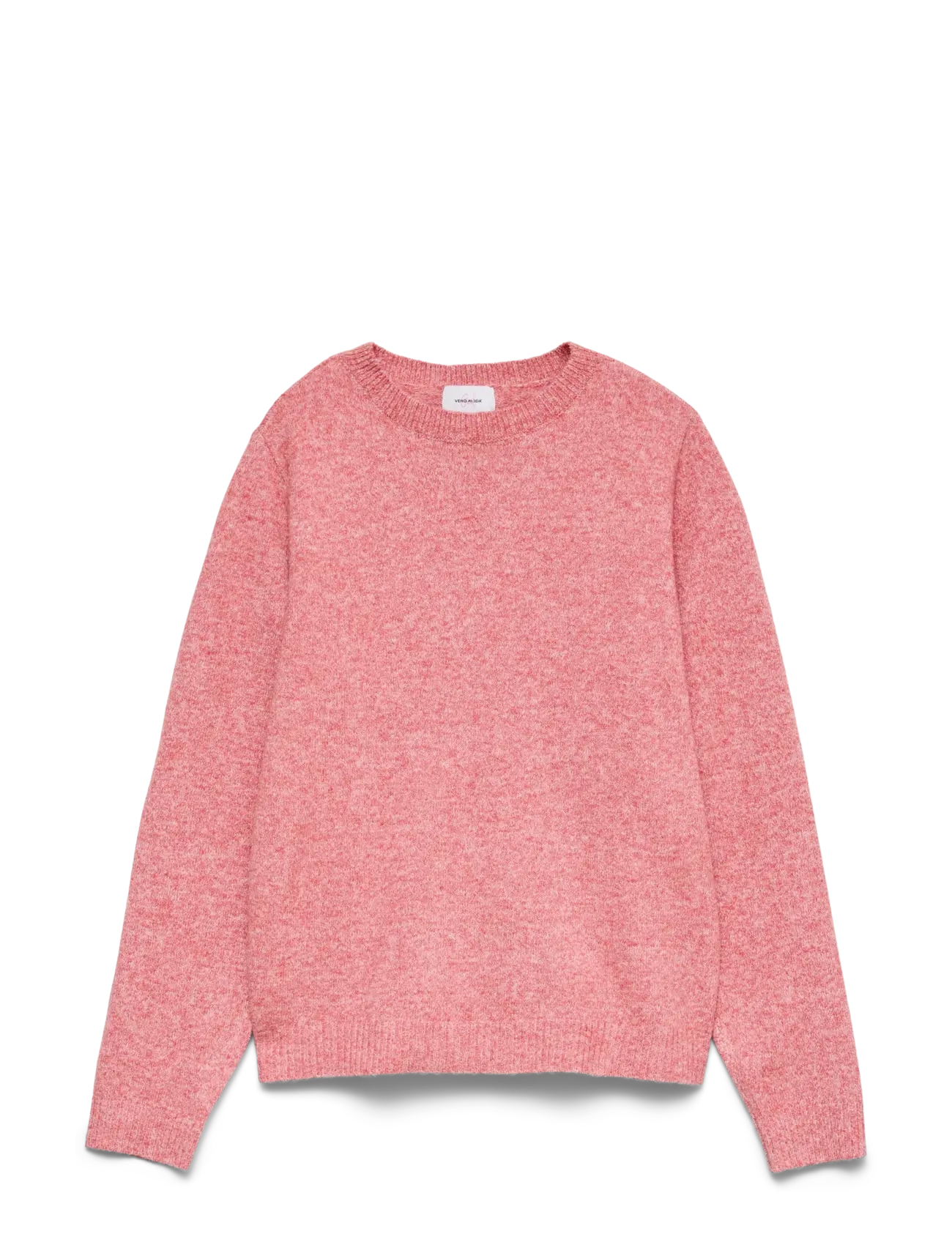 Vero Moda Girl VMDOFFY LS O-NECK BLOUSE GA NOOS GIRL - Riided - HOLLY BERRY / pink/rose