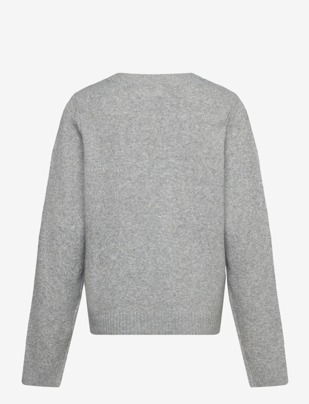 Vero Moda Girl - VMDOFFY LS O-NECK BLOUSE GA NOOS GIRL - trøjer - light grey melange - 2