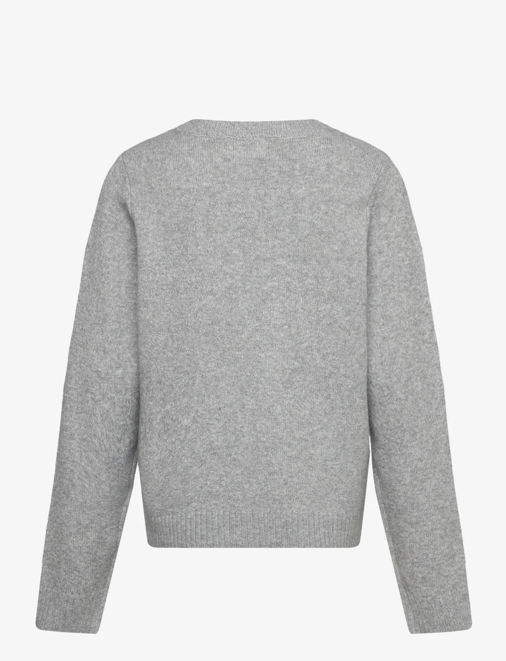 Vero Moda Girl - VMDOFFY LS O-NECK BLOUSE GA NOOS GIRL - pullover - light grey melange - 1