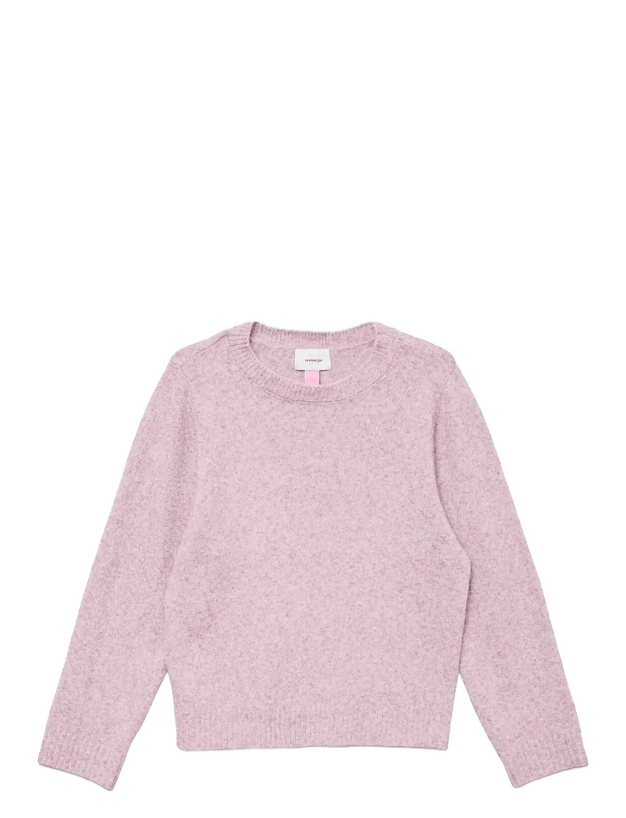 Vero Moda Girl - VMDOFFY LS O-NECK BLOUSE GA NOOS GIRL - pullover - pink-a-boo - 1