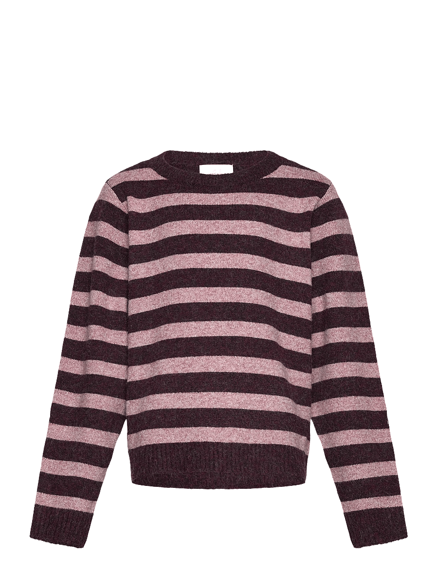 Vero Moda Girl - VMDOFFY LS O-NECK BLOUSE GA NOOS GIRL - pullover - winetasting - 1