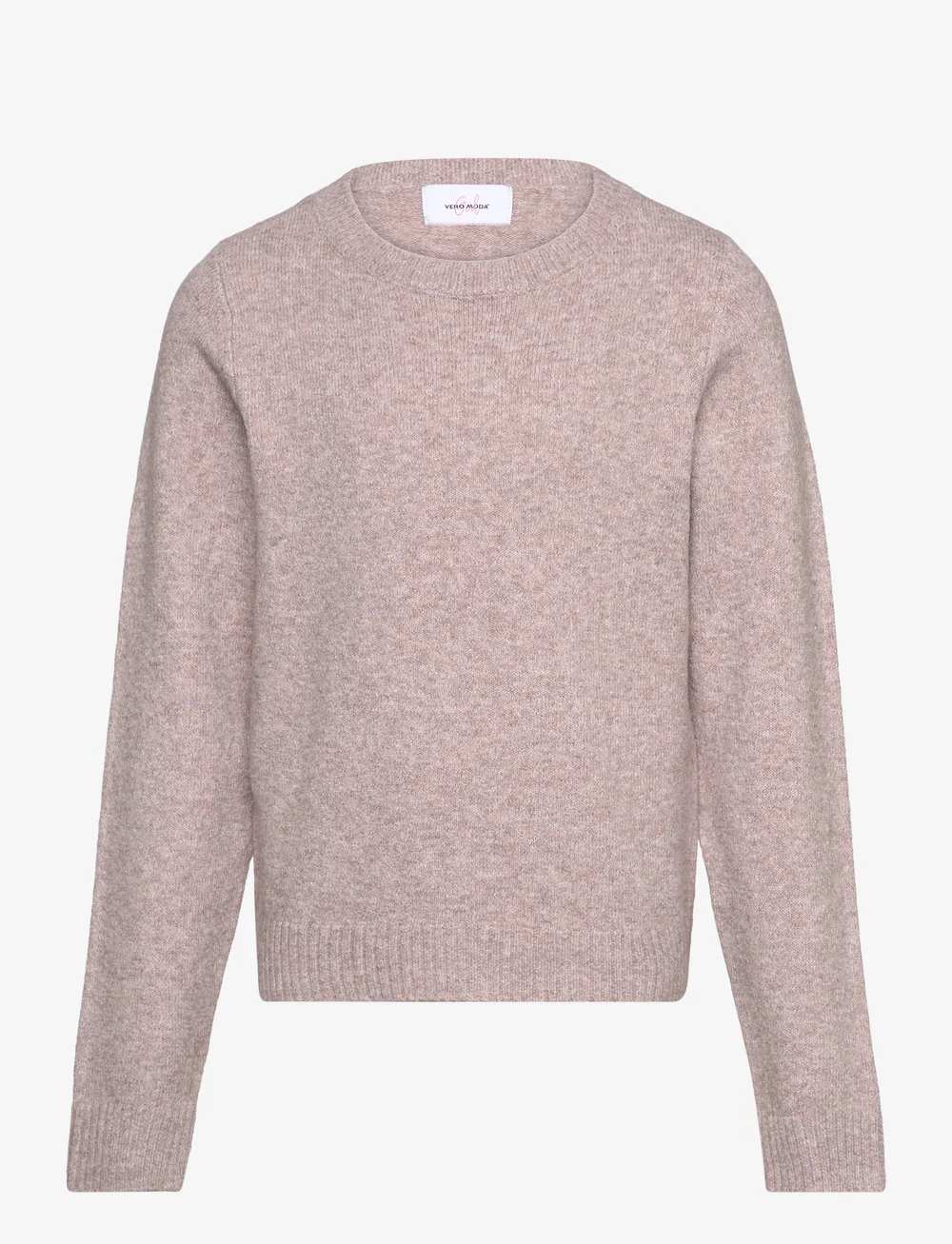 Vero Moda Girl - VMDOFFY LS O-NECK BLOUSE GA NOOS GIRL - džemprid - woodrose - 0