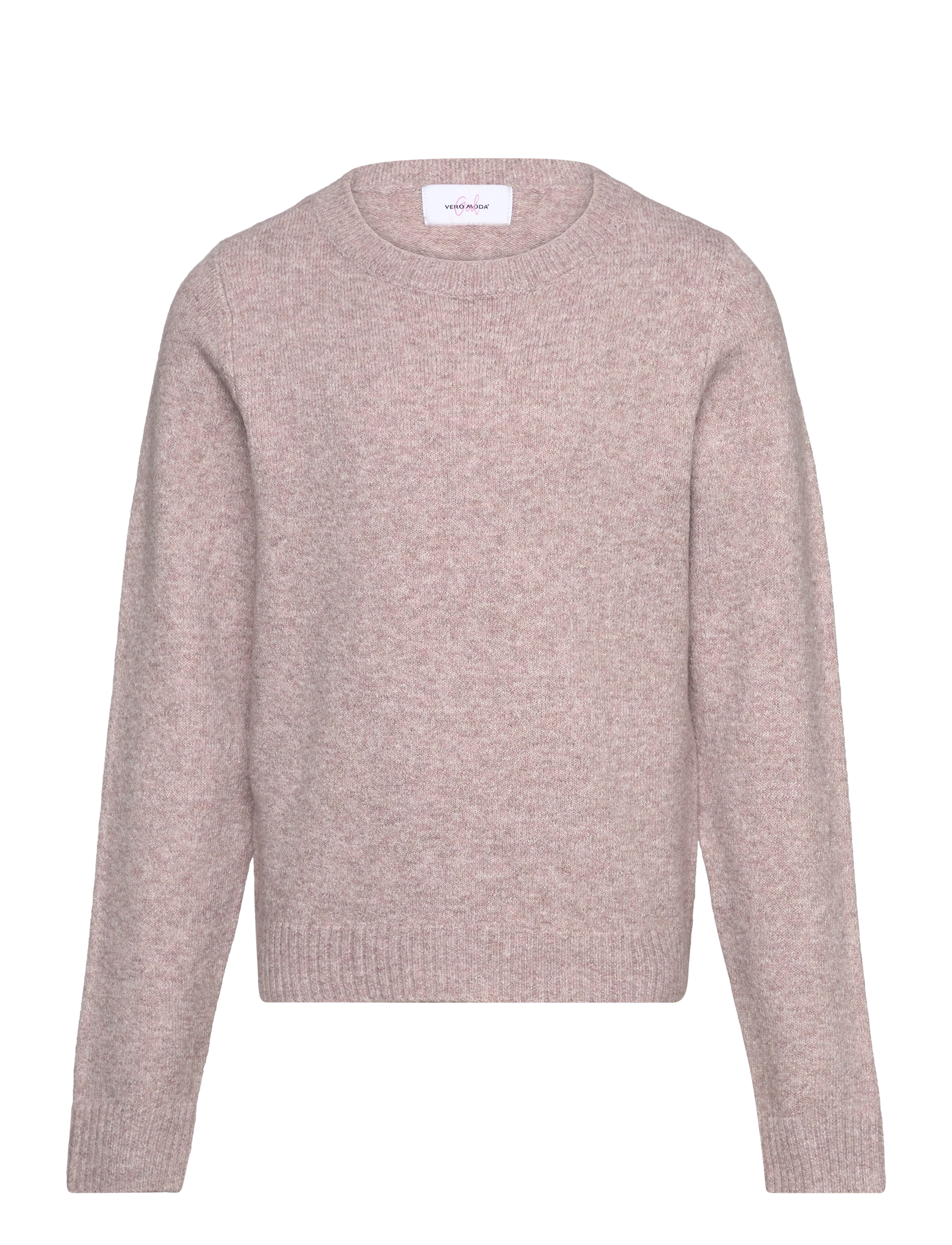 Vero Moda Girl VMDOFFY LS O-NECK BLOUSE GA NOOS GIRL - Kläder - WOODROSE / pink/rose
