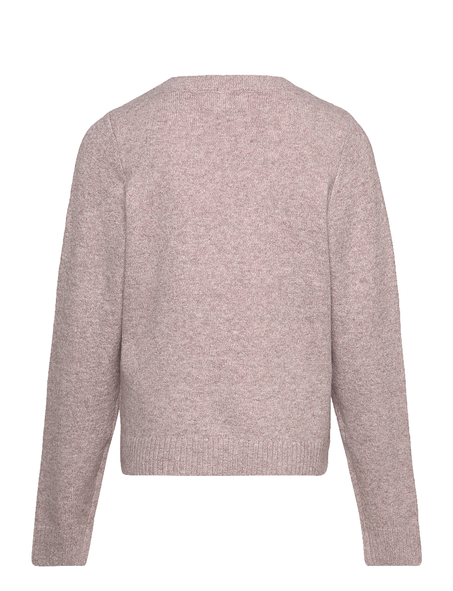 Vero Moda Girl - VMDOFFY LS O-NECK BLOUSE GA NOOS GIRL - pulls - woodrose - 2