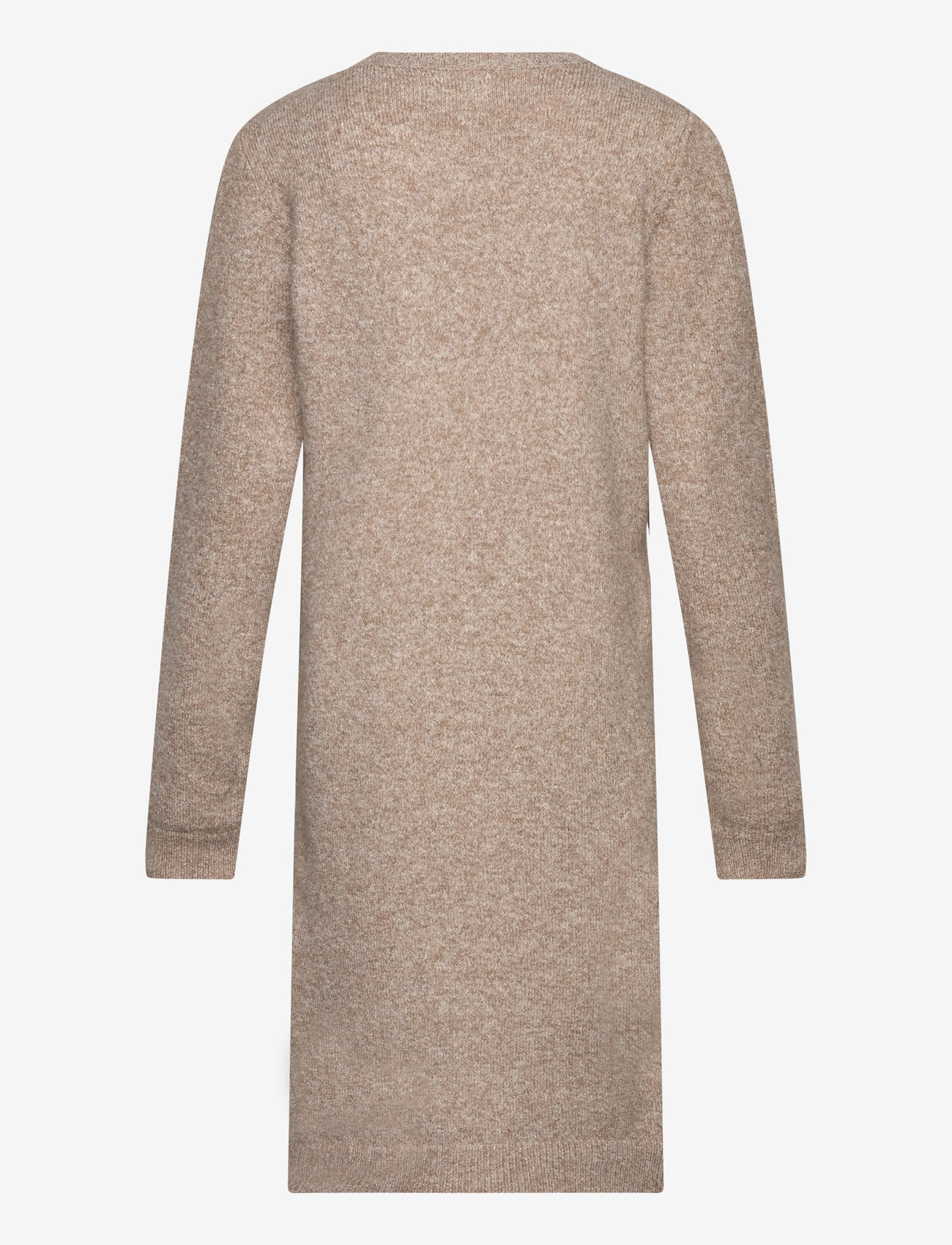 Vero Moda Girl - VMDOFFY LS O-NECK DRESS GA GIRL NOOS - långärmade vardagsklänningar - sepia tint - 1