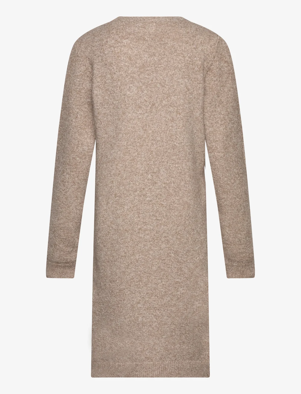 Vero Moda Girl - VMDOFFY LS O-NECK DRESS GA GIRL - langärmelige freizeitkleider - sepia tint - 1