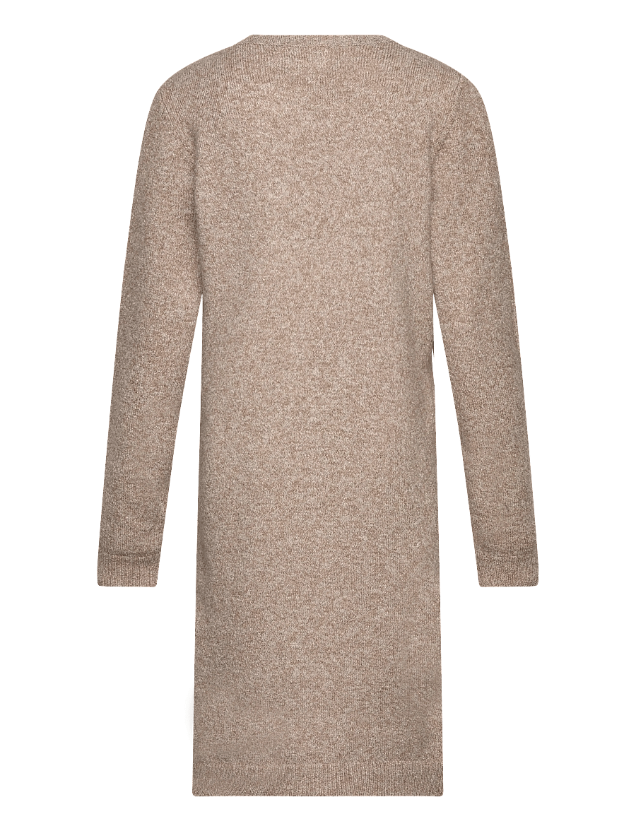 Vero Moda Girl - VMDOFFY LS O-NECK DRESS GA GIRL NOOS - robes décontractées à manches longues - sepia tint - 1