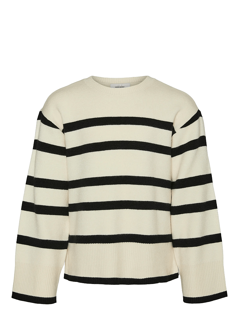 Vero Moda Girl - VMSABA LS O-NECK PULLOVER GA GIRL NOOS - trøjer - birch - 1