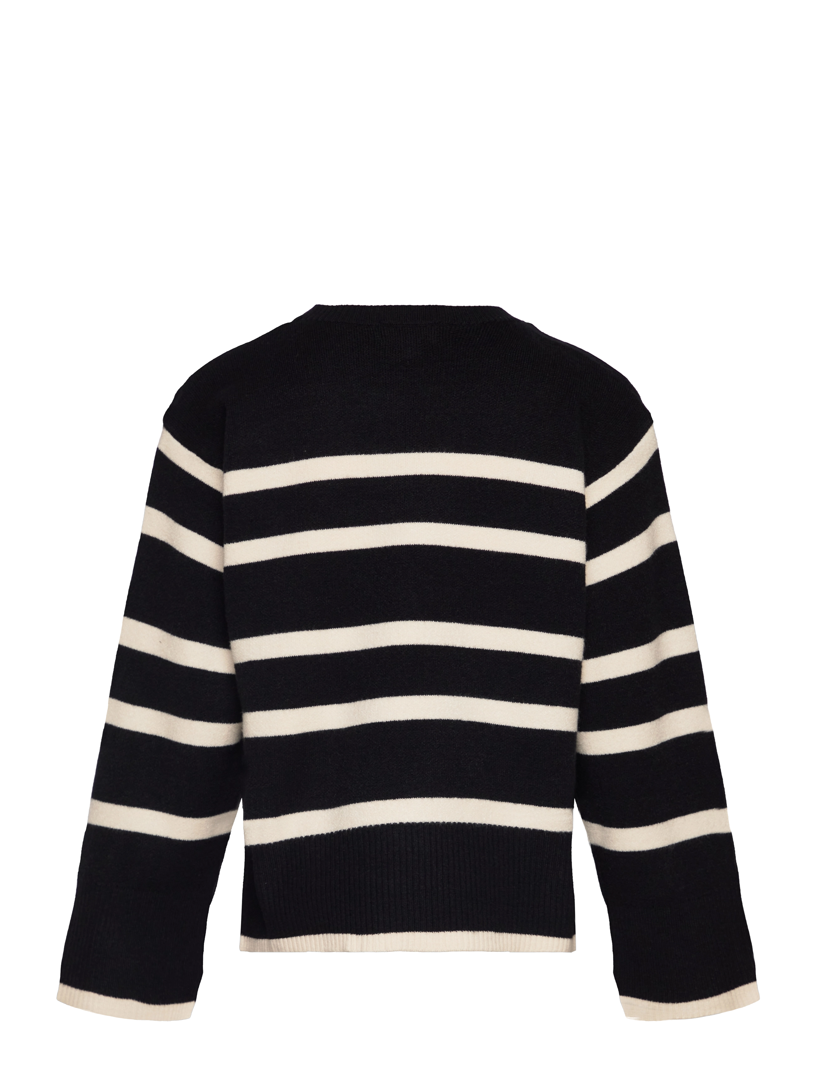 Vero Moda Girl - VMSABA LS O-NECK PULLOVER GA GIRL NOOS - trøjer - black - 1