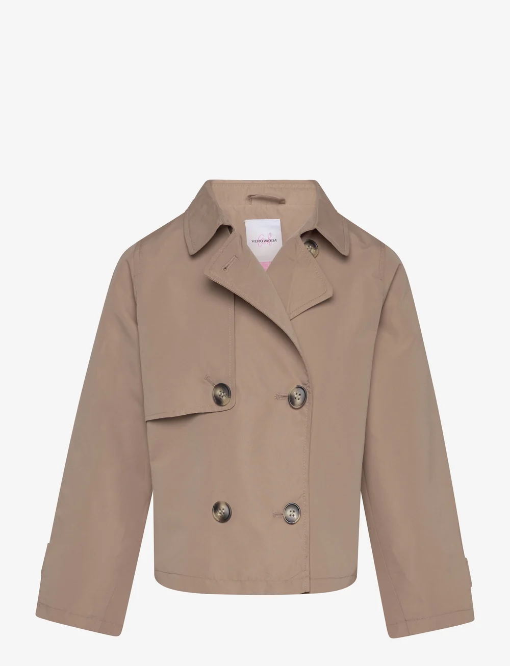 Vero Moda Girl - VMZOA TRENCHCOAT GIRL - lichte jassen - silver mink - 1