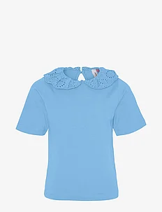 VMPANNA GLENN SS COLLAR TOP JRS GIRL, Vero Moda Girl