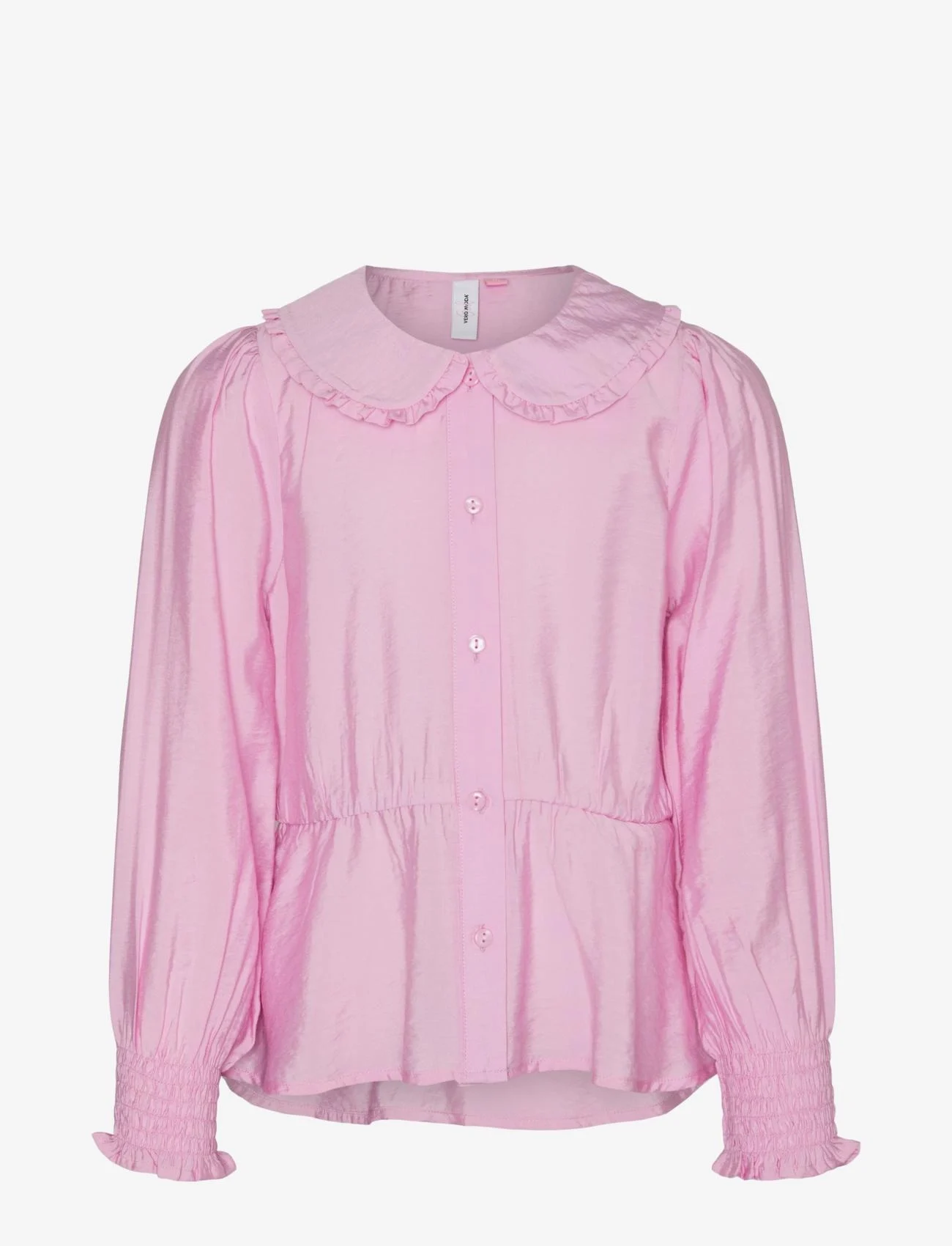 Vero Moda Girl - VMJOSIE LS PEPLUM SHIRT WVN GIRL - langærmede skjorter - pastel lavender - 0