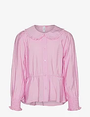 Vero Moda Girl - VMJOSIE LS PEPLUM SHIRT WVN GIRL - long-sleeved shirts - pastel lavender - 0