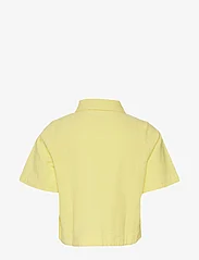 Vero Moda Girl - VMHART SS SHORT SHIRT WVN GIRL - kortärmade skjortor - lemon zest - 1