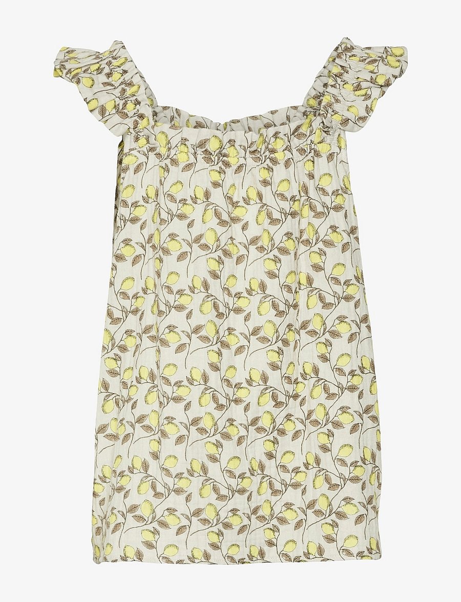 Vero Moda Girl - VMNATALI SL TOP WVN GIRL - snow white - 0