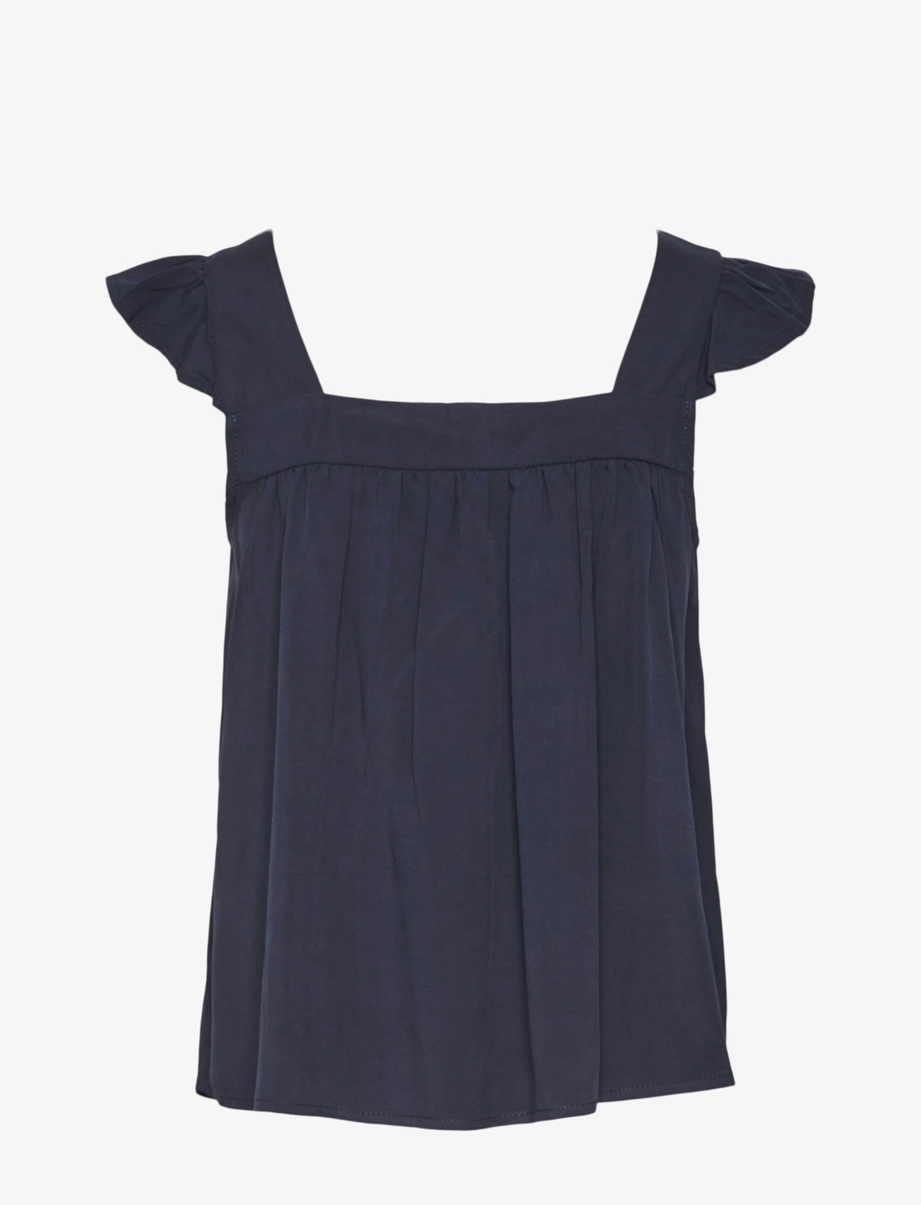Vero Moda Girl - VMRUSK SS TOP WVN GIRL - navy blazer - 2
