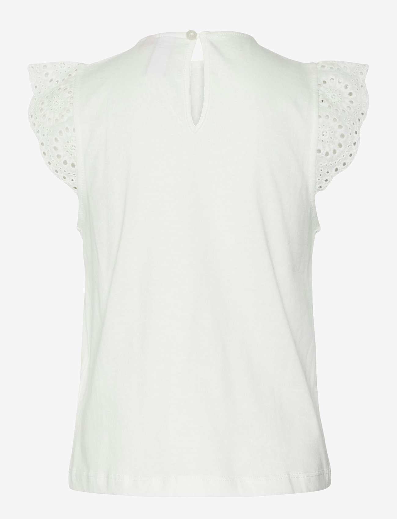 Vero Moda Girl - VMEMILY SL GATHERING TOP JRS GIRL - blusar & tunikor - snow white - 2