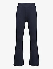 Vero Moda Girl - VMLAVENDER NEW FLARED PANT JRS GIRL - laveste priser - navy blazer - 0