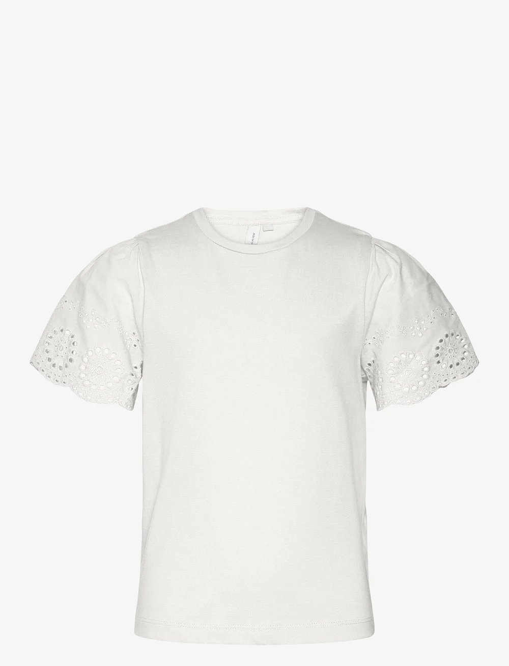 Vero Moda Girl - VMEMILY SS O-NECK TOP JRS GIRL NOOS - kurzärmelige - snow white - 0