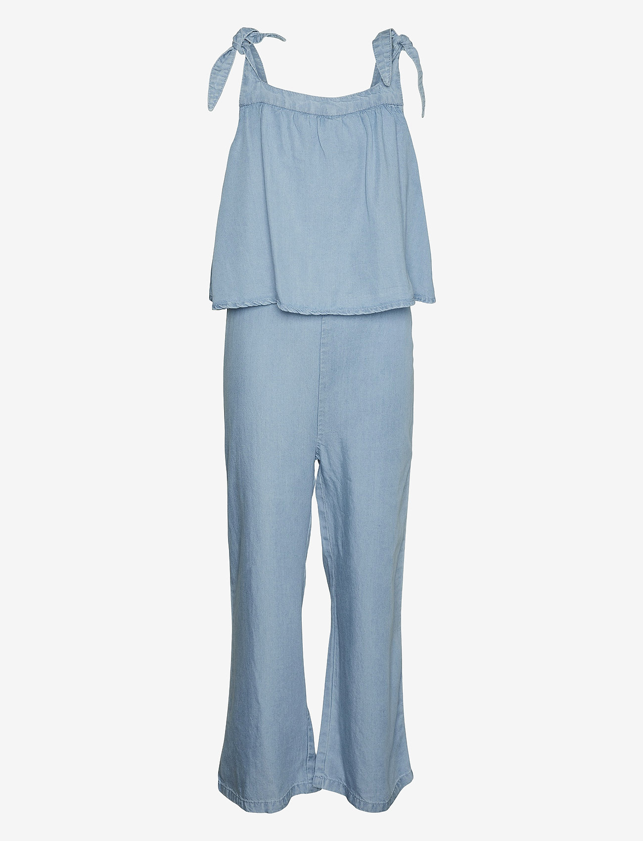 Vero Moda Girl - VMBREE SL WIDE JUMPSUIT GIRL - byxdress - light blue denim - 0