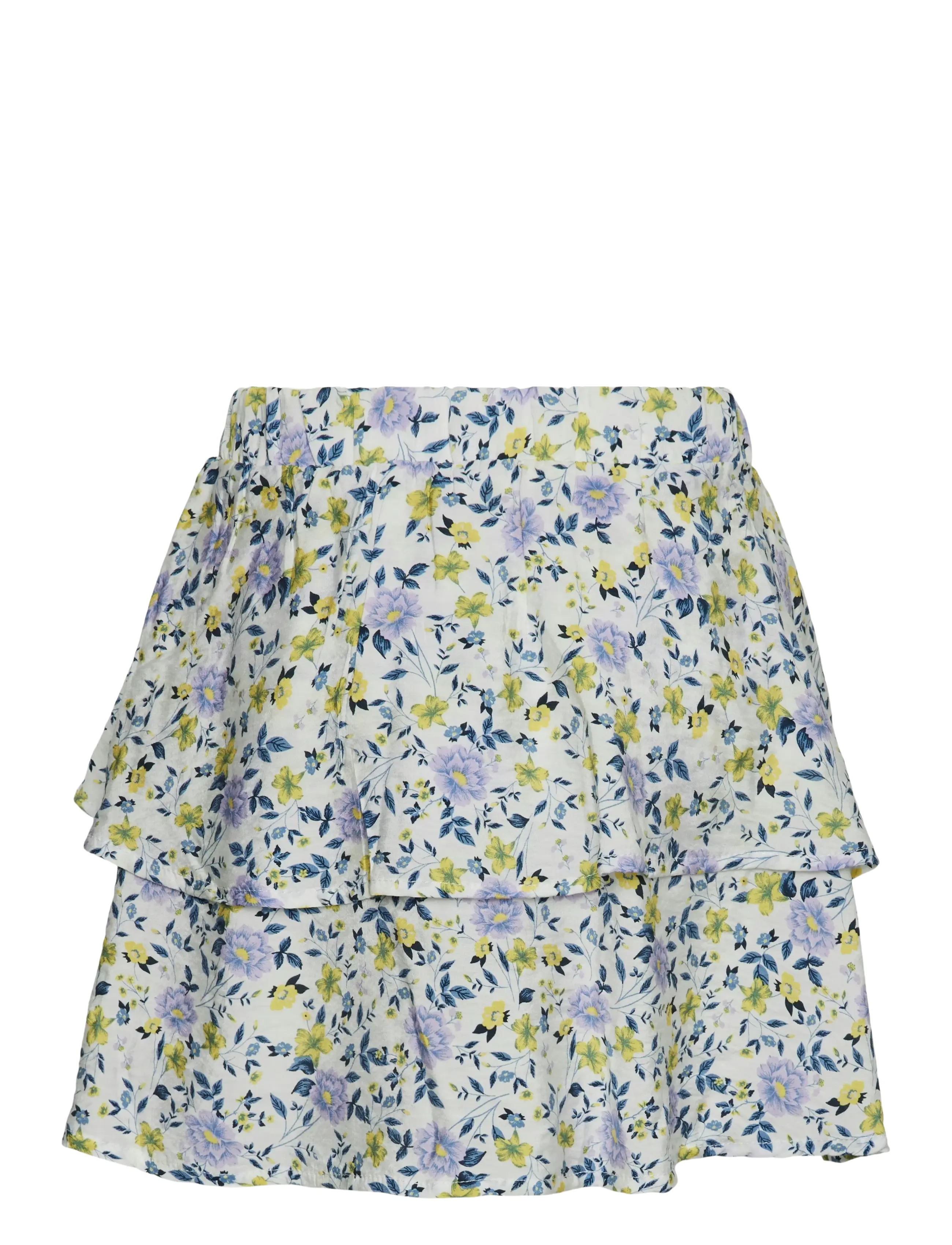 Vero Moda Girl - VMIRIS LEA MW SHORT SKIRT WVN GIRL - snow white - 1