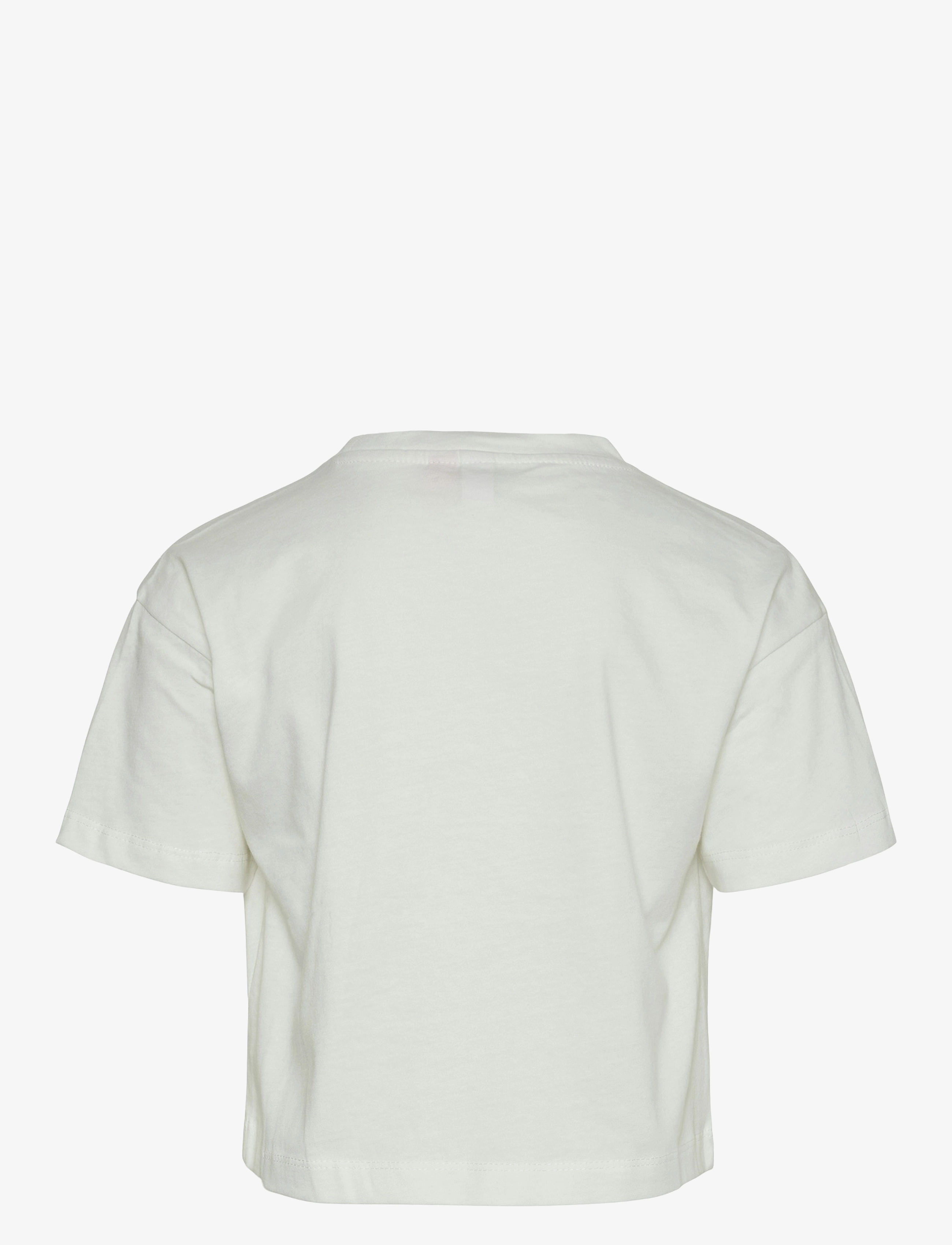 Vero Moda Girl - VMSMILES KELLY CROP SS TOP JRS GIRL - snow white - 1