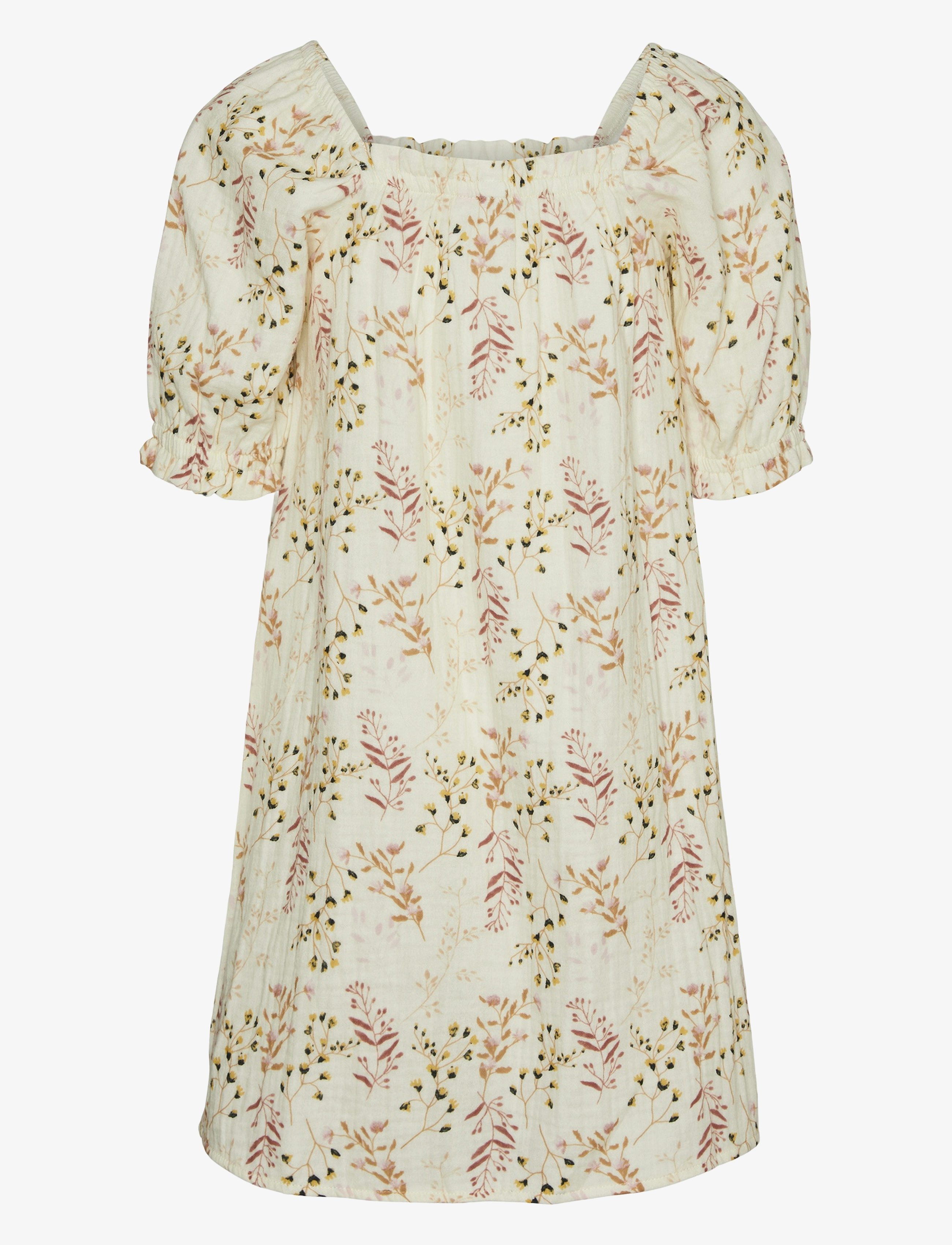 Vero Moda Girl - VMGLOW NATALI 2/4 SHORT DRESS WVN GIRL - pebble - 1