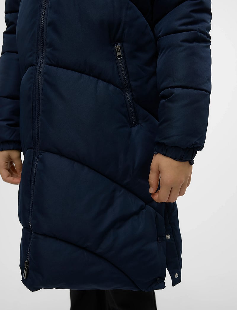 Vero Moda Girl - VMMARY LONG COAT GIRL - vinterjakker - navy blazer - 3