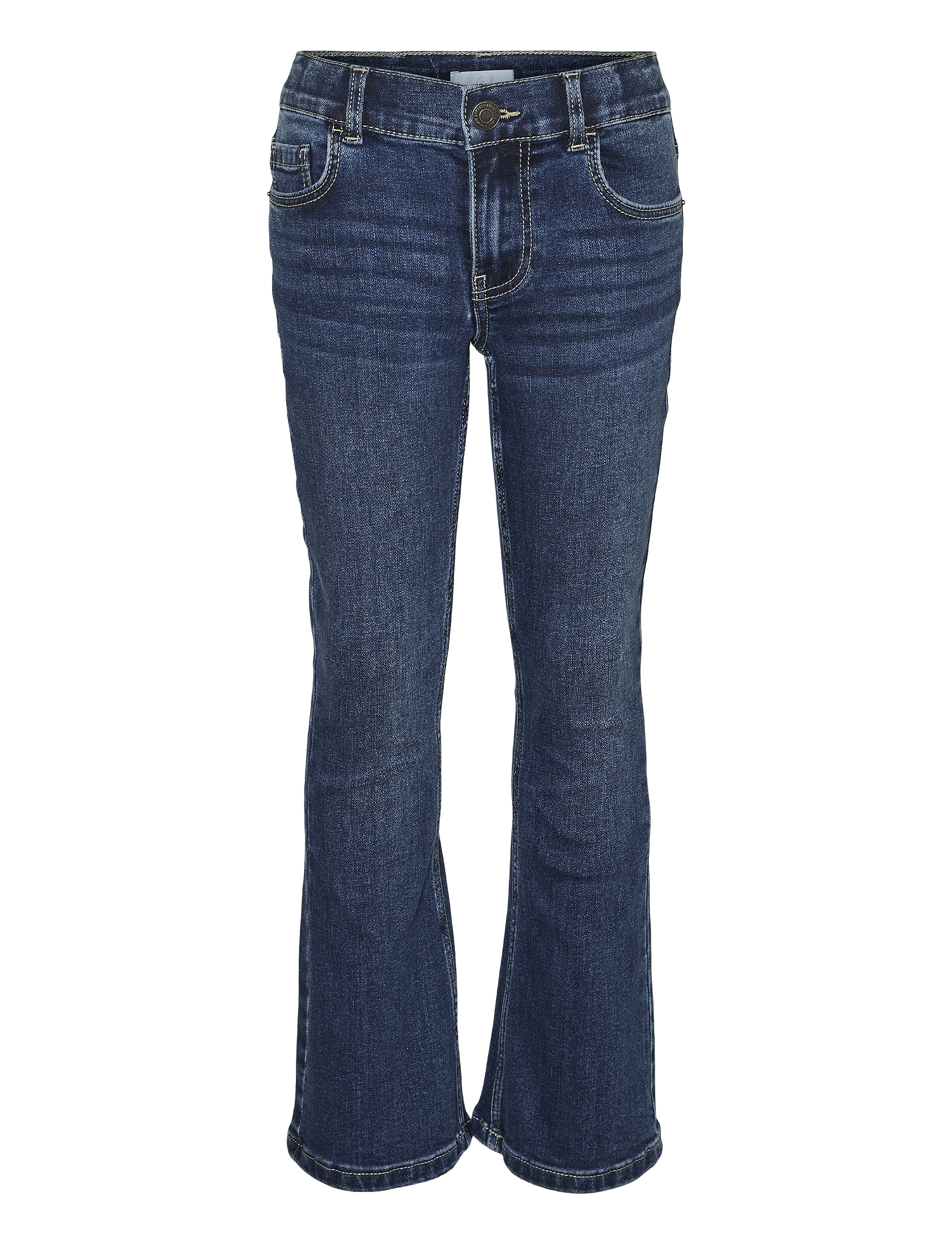 Vero Moda Girl VMRIVER HR FLARED J VI3448 GIRL GA NOOS - Jeans - DARK BLUE DENIM / blue