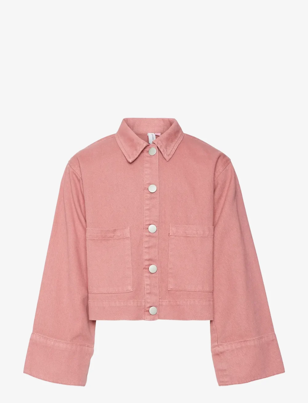 Vero Moda Girl - VMKITT LS SHORT COLOR JACKET GIRL - jeansjacken - mesa rose - 0