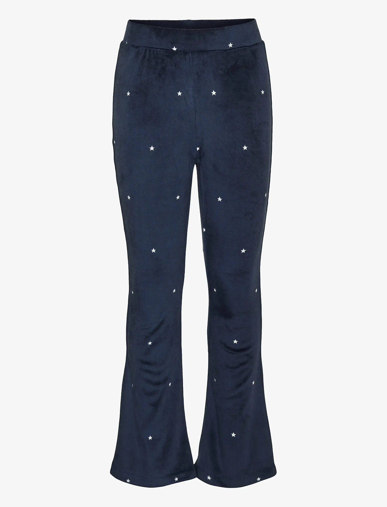 Vero Moda Girl - VMVELVET HW FLARED PANTS JRS GIRL - dressipüksid - navy blazer - 1