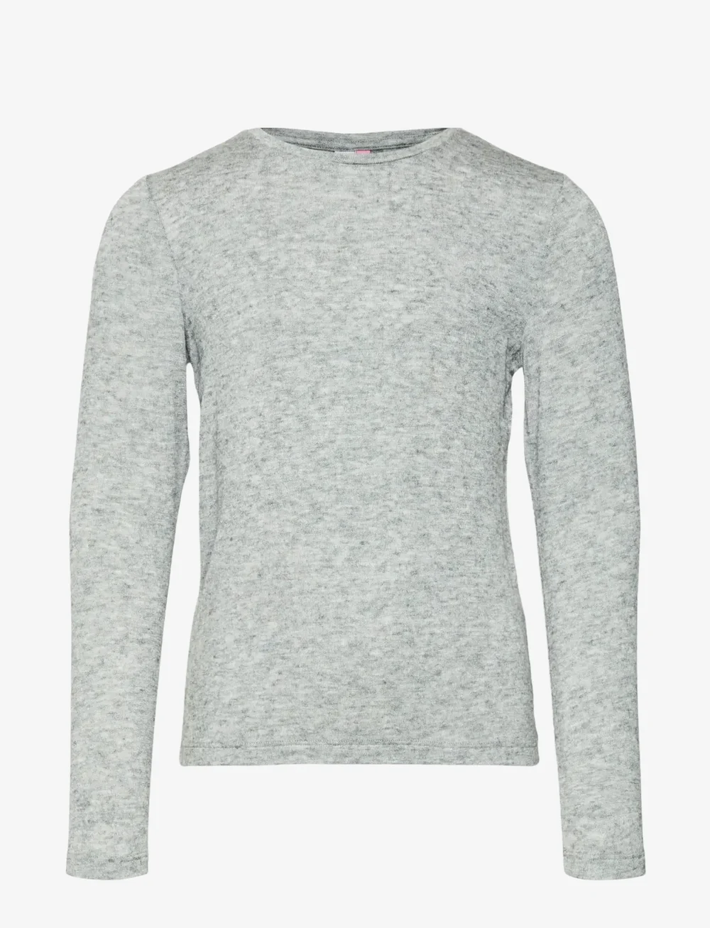 Vero Moda Girl - VMANNIE LS O-NECK TOP JRS GIRL - pitkähihaiset t-paidat - light grey melange - 0