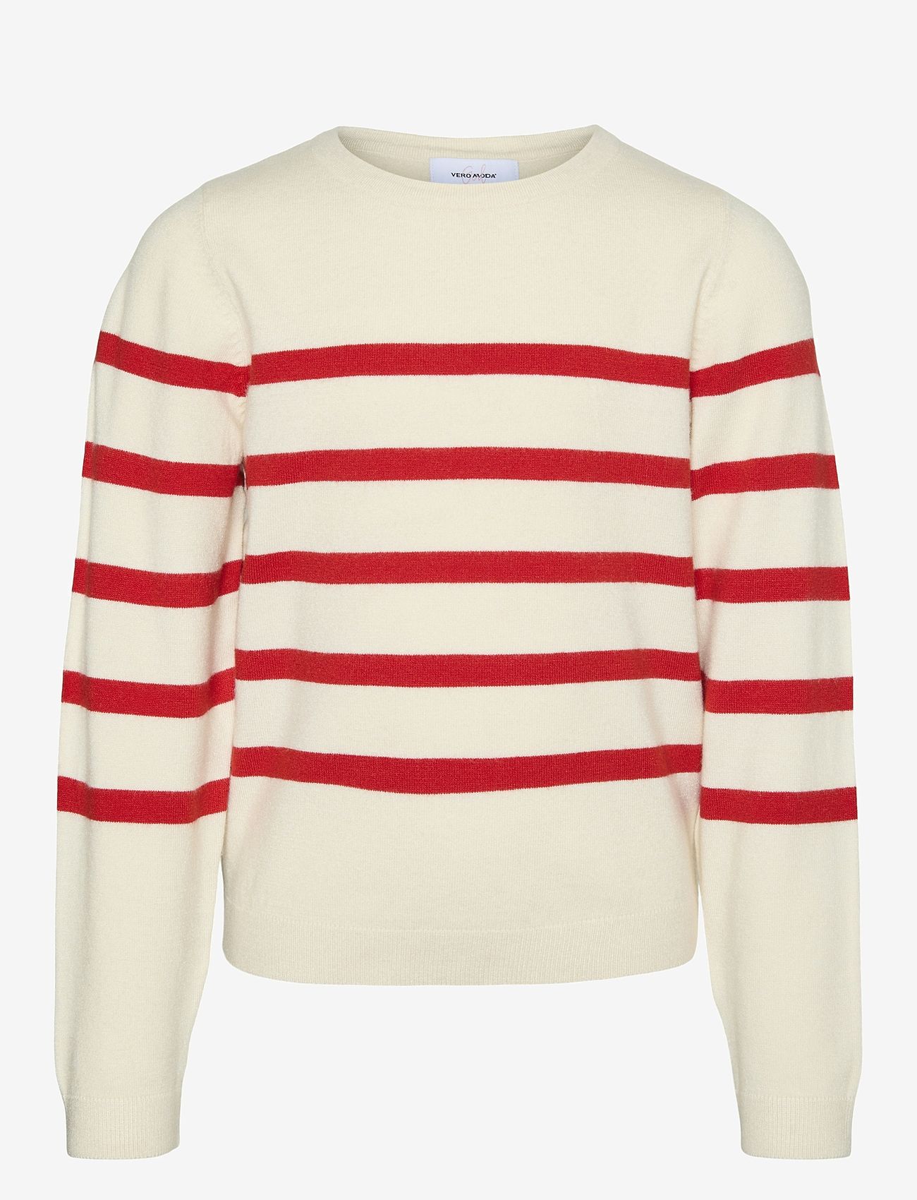 Vero Moda Girl - VMSABA PLAIN LS O-NK PULLOV GA GIRL NOOS - trøjer - birch - 1