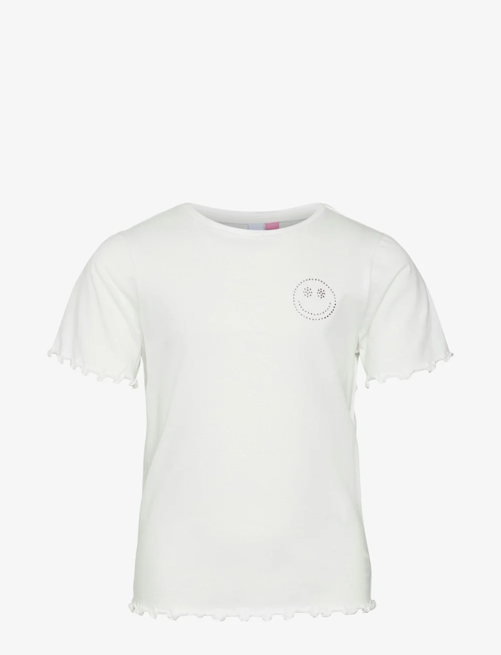 Vero Moda Girl - VMLILO SS TOP BOX JRS GIRL - lühikeste varrukatega t-särgid - snow white - 1